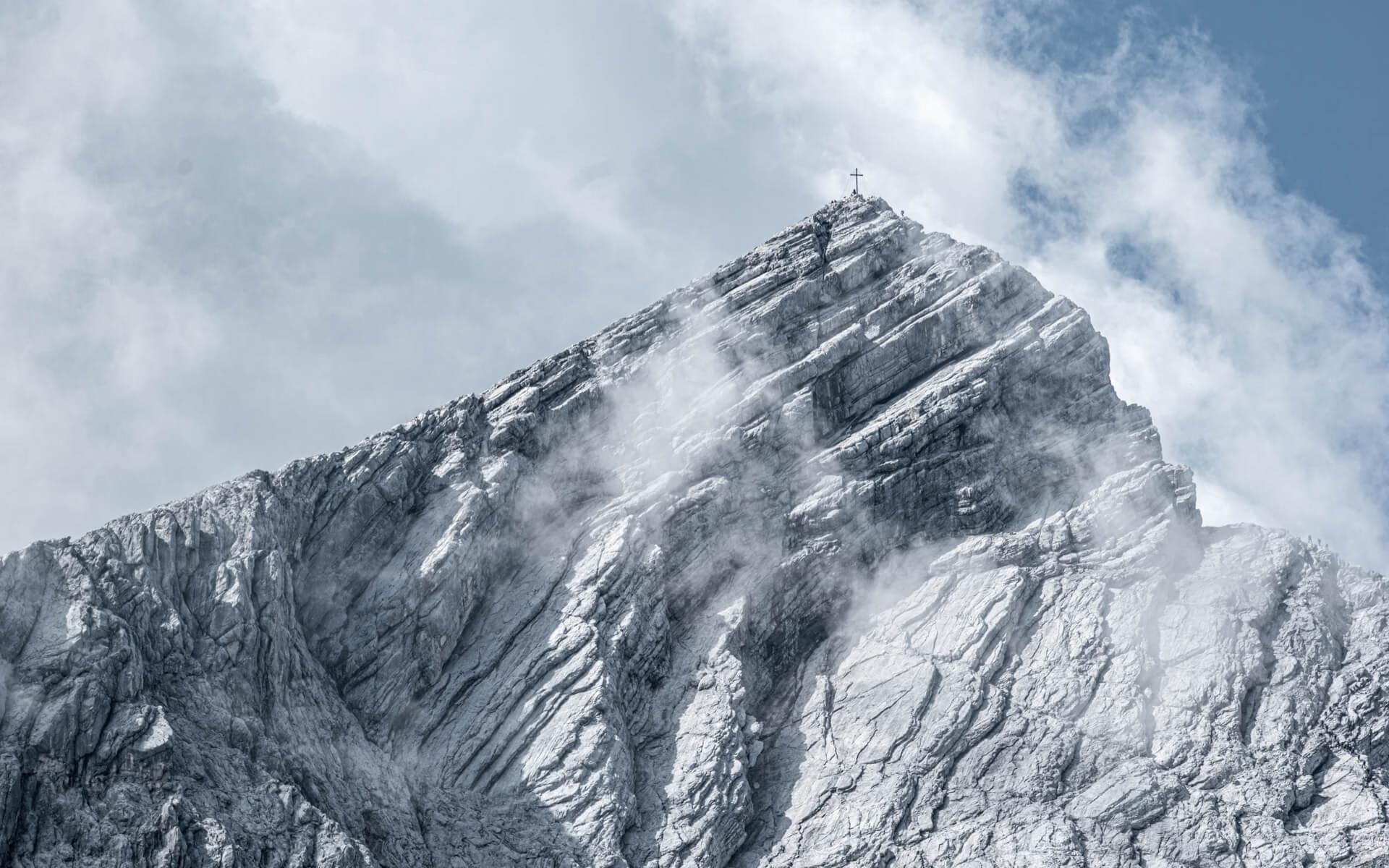 Geführte Tour auf dem Alpspitze-Klettersteig