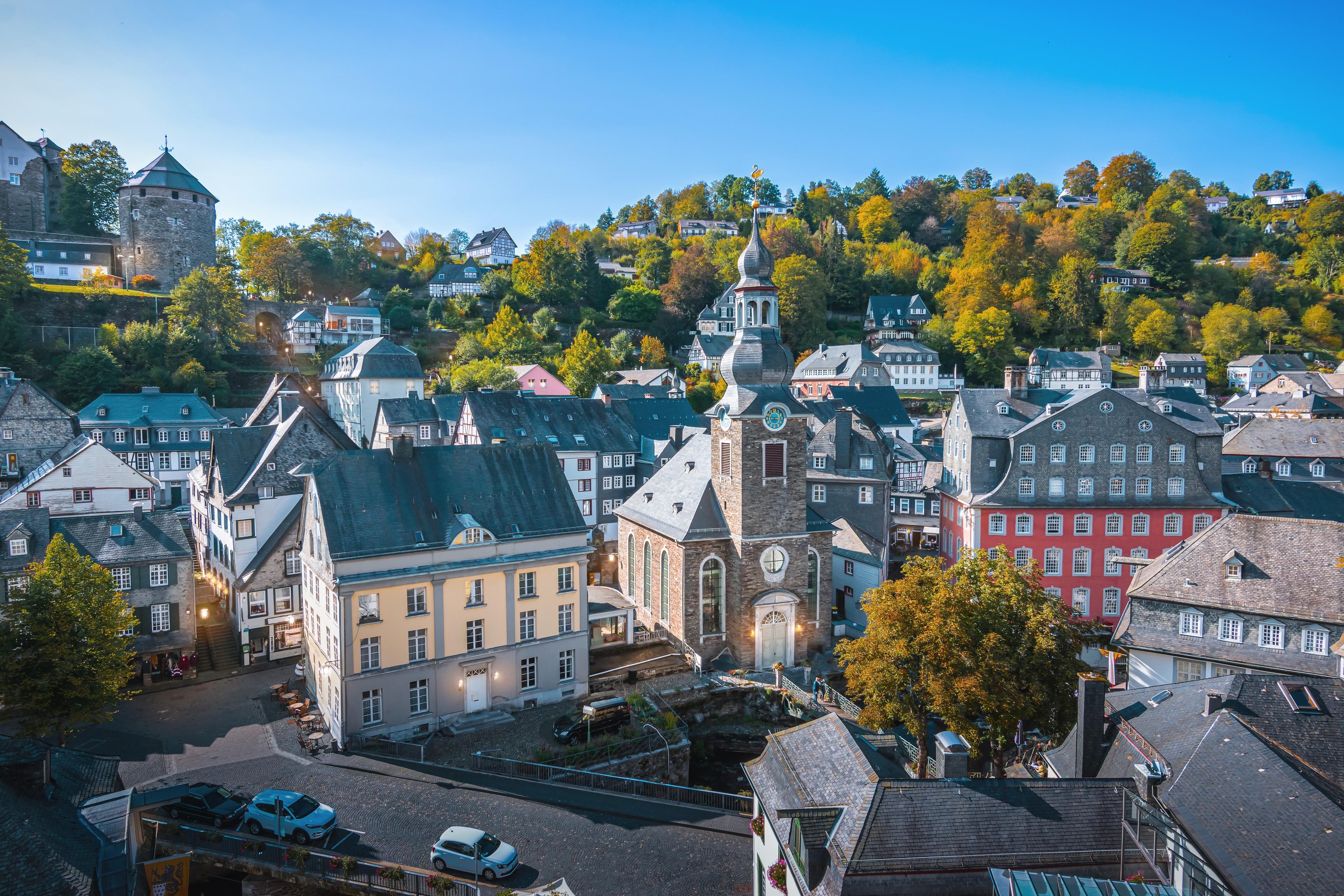 Monschau in der Eifel.