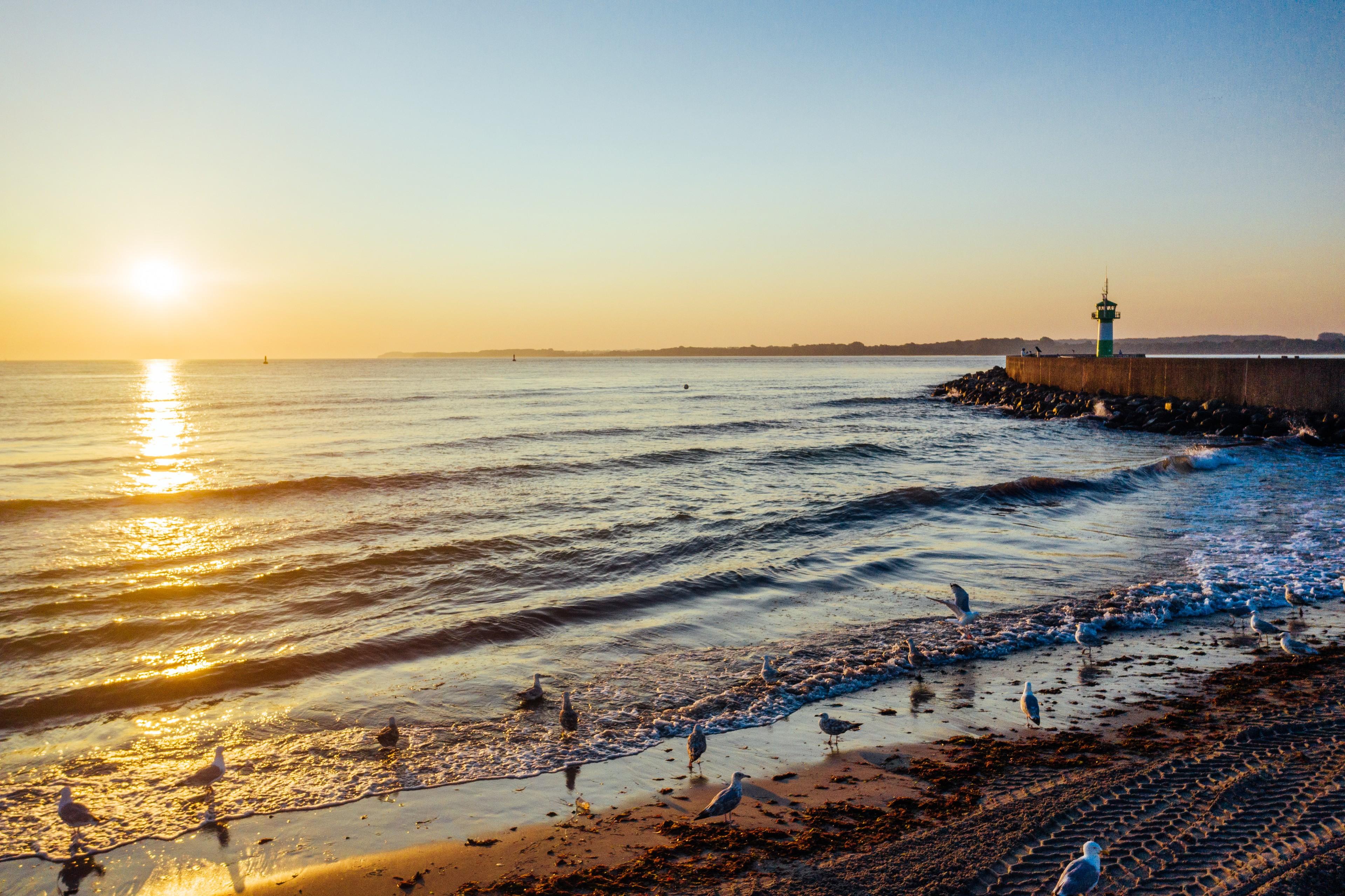 Travemünde an der Ostsee ganz in der Nähe von Hamburg und Lübeck.