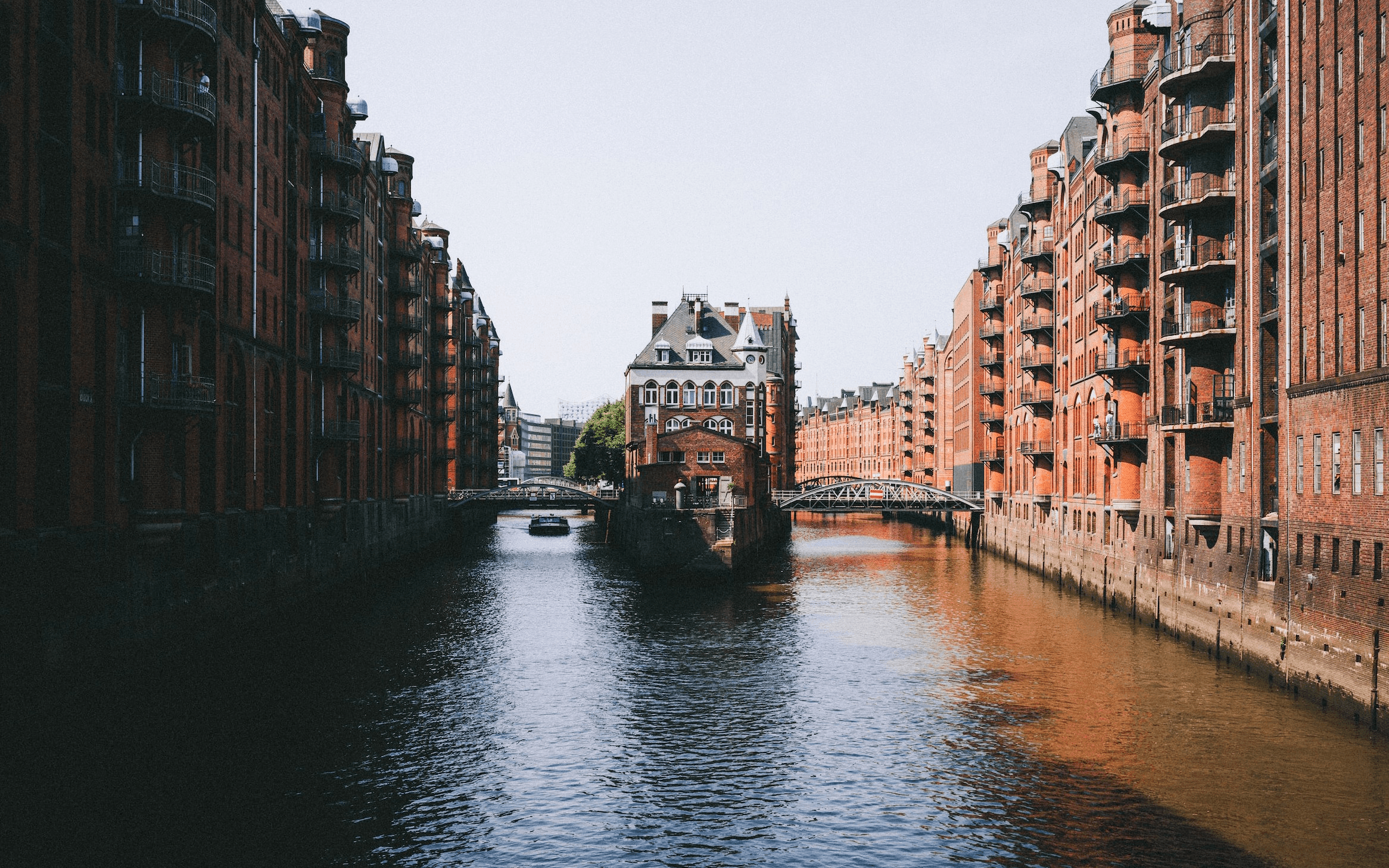 Wasserschloss in der Hamburger Speicherstadt