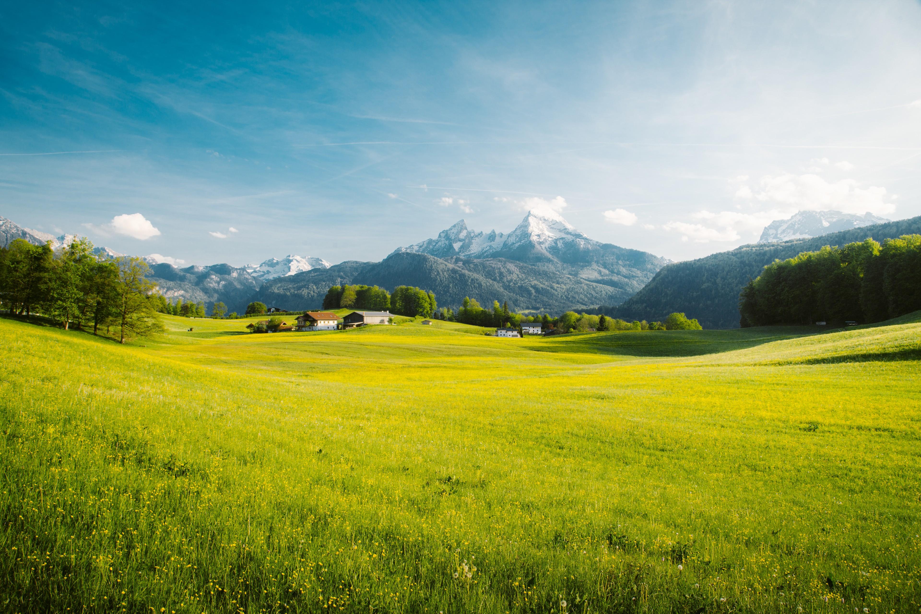 Alpenpanorama in Bayern