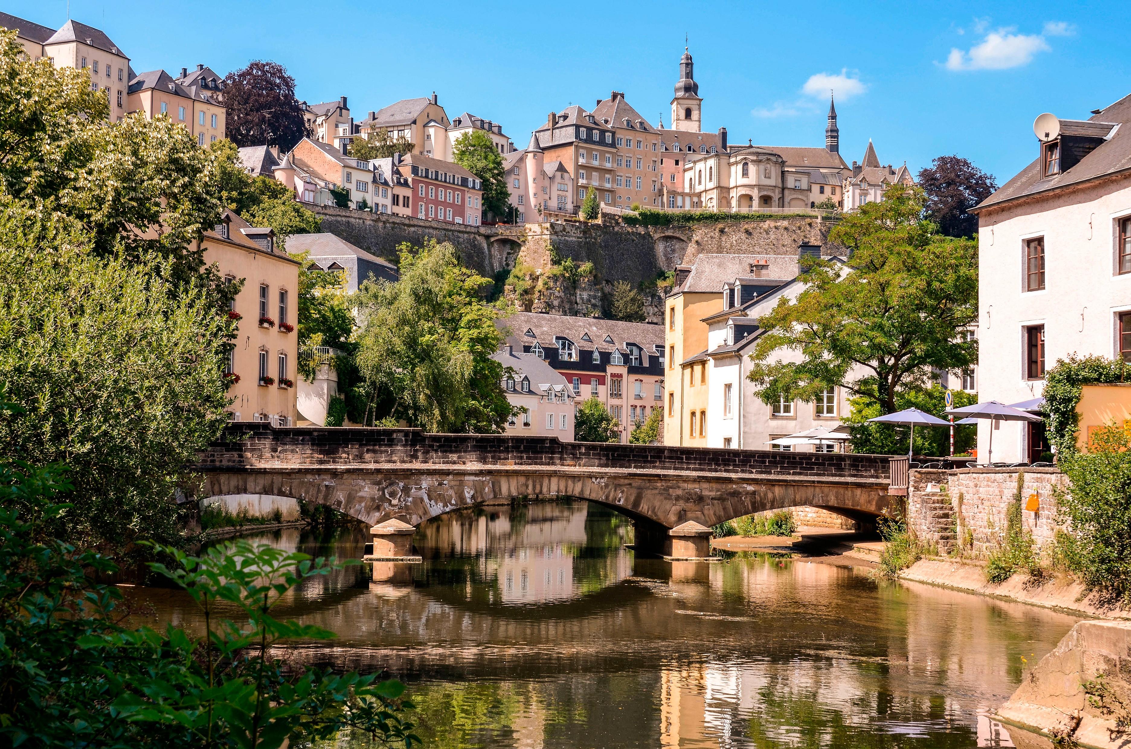 Luxemburg Stadt, Hauptstadt von Luxemburg.