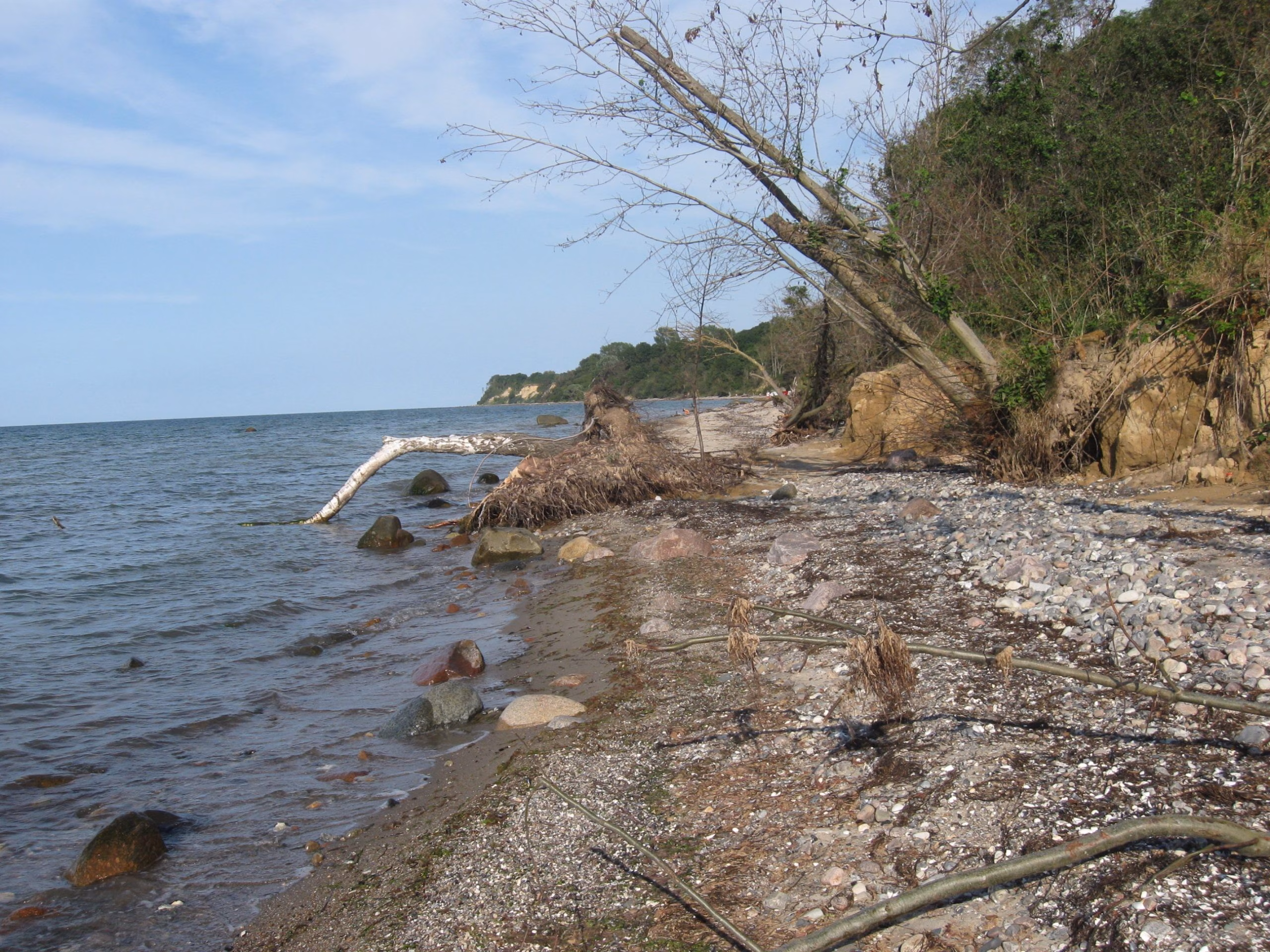 Strand mit Steinen in Boltenhagen