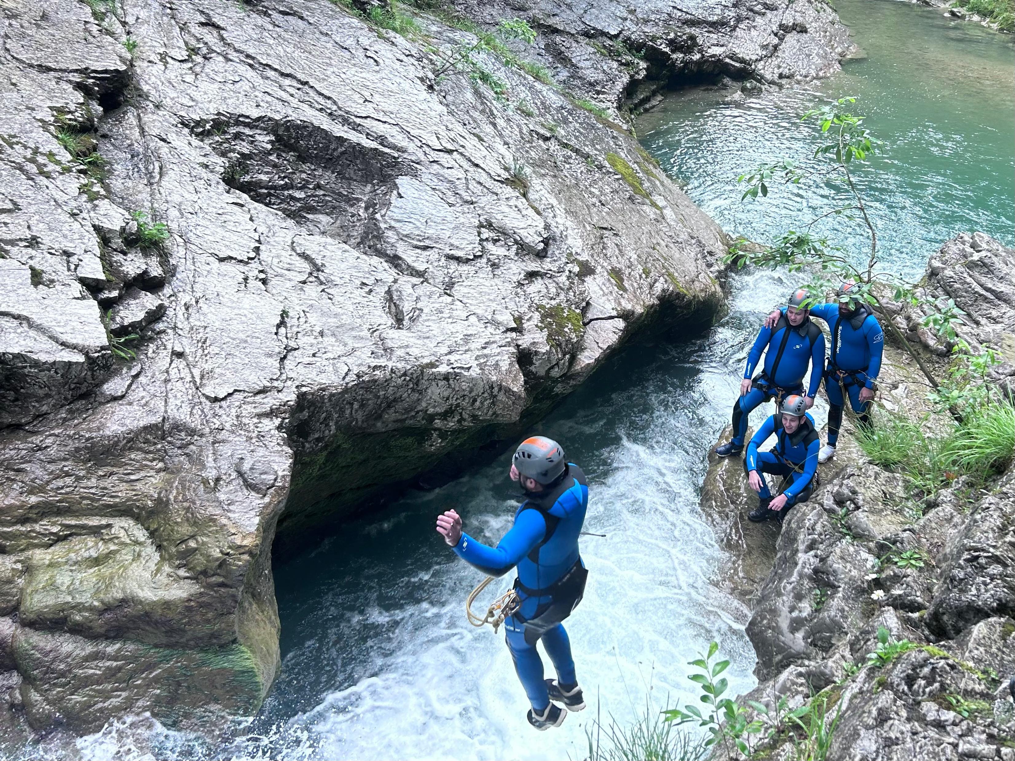 Canyoning-Tour für Einsteiger in Tirol