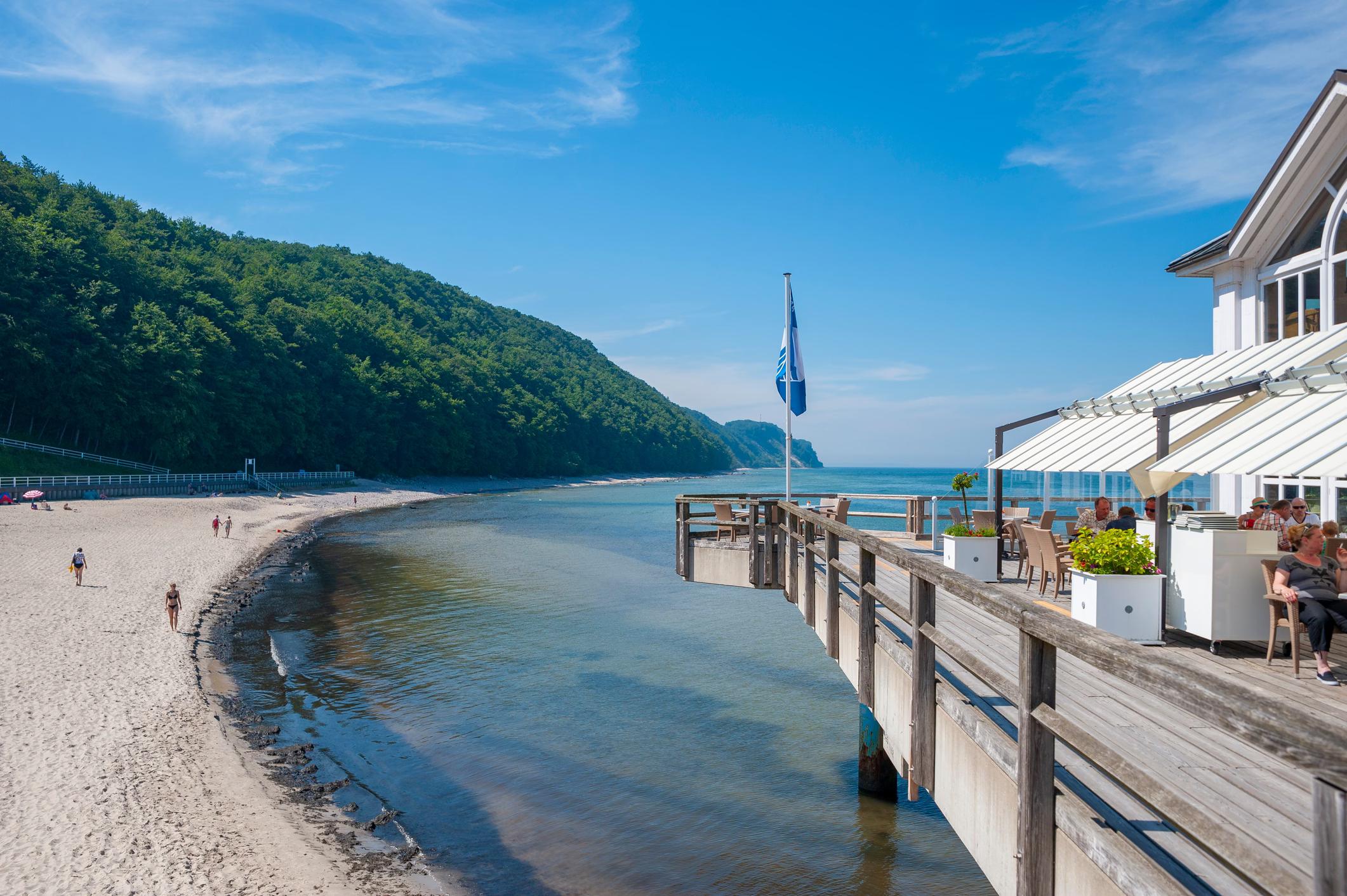 Brücke in Sellin auf Rügen