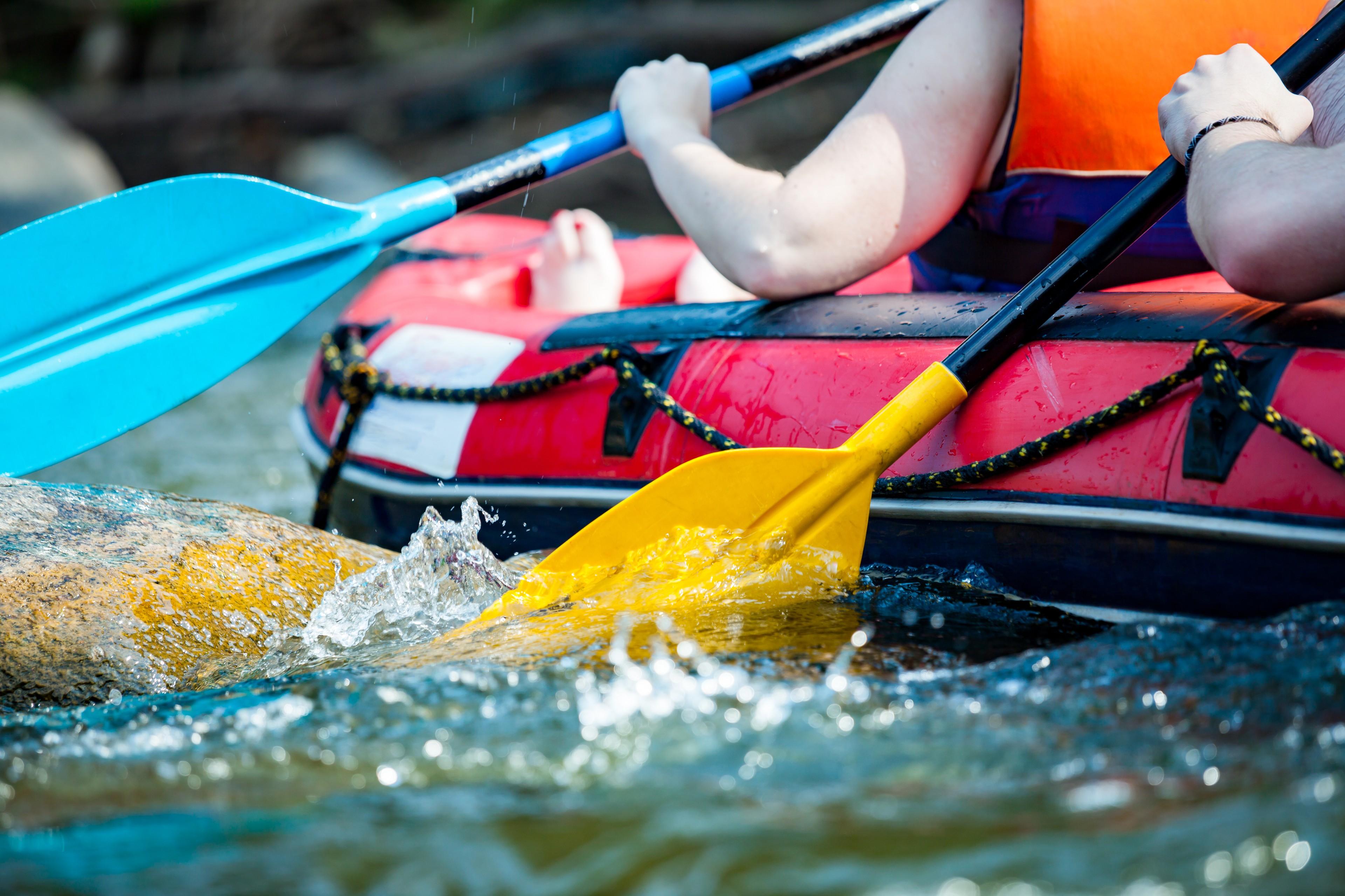 Rafting auf der Iller für Familien