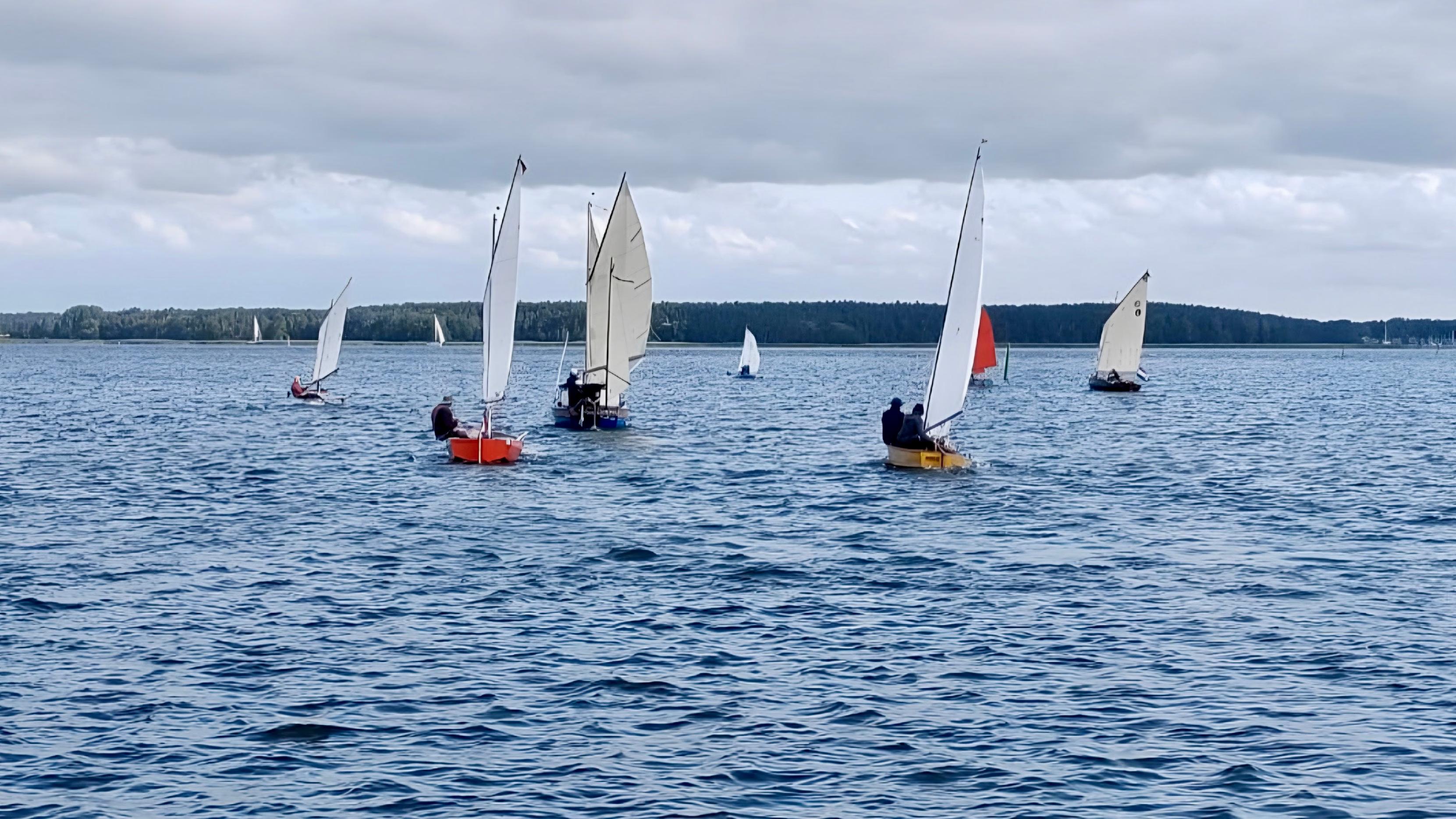 Kanusegeltreffen Nord am Ratzeburger See