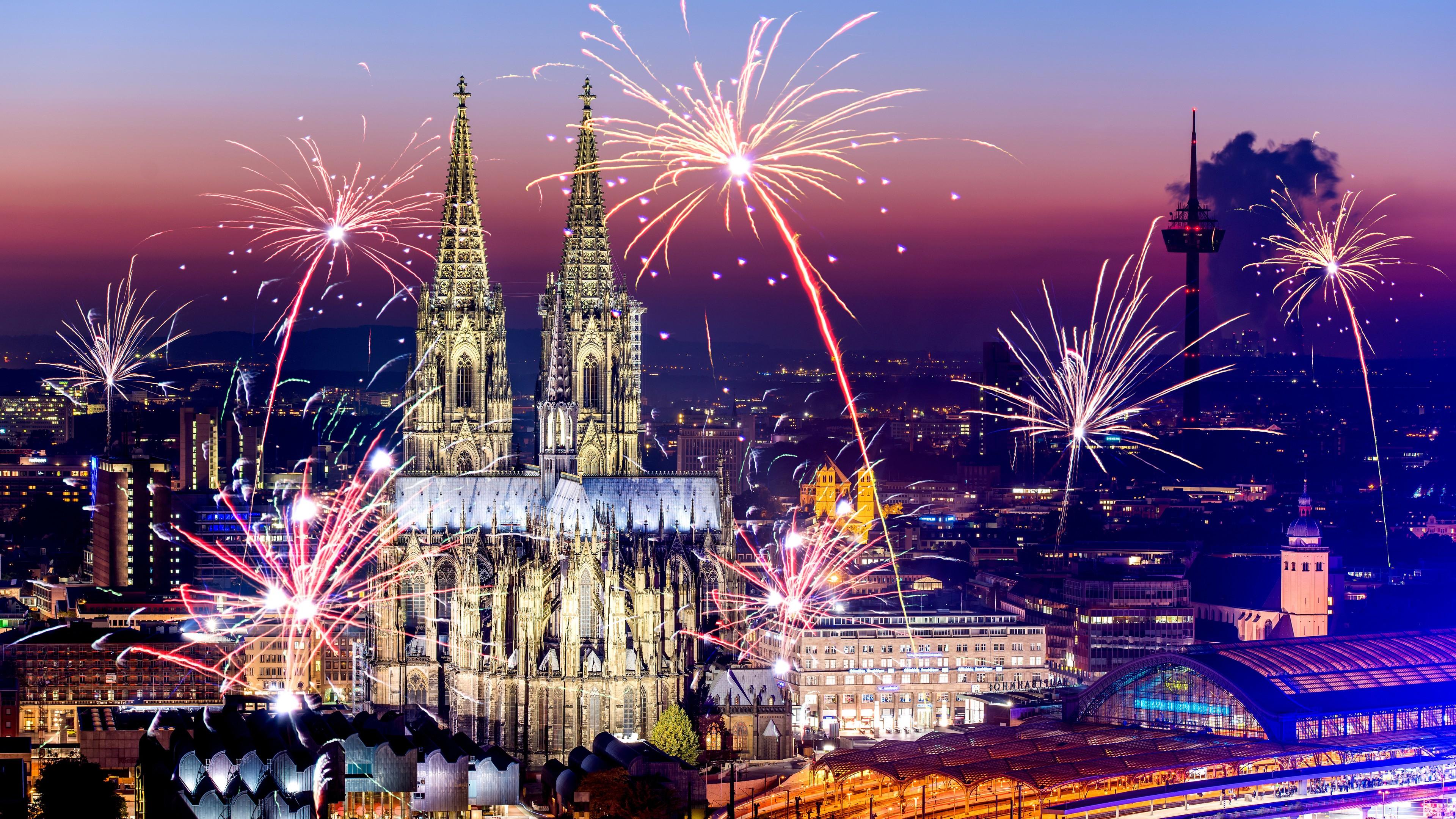 Silvester am Kölner Dom