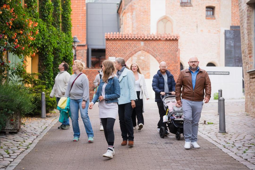 Stadtführung durch Lübeck mit Blick auf historische Architektur