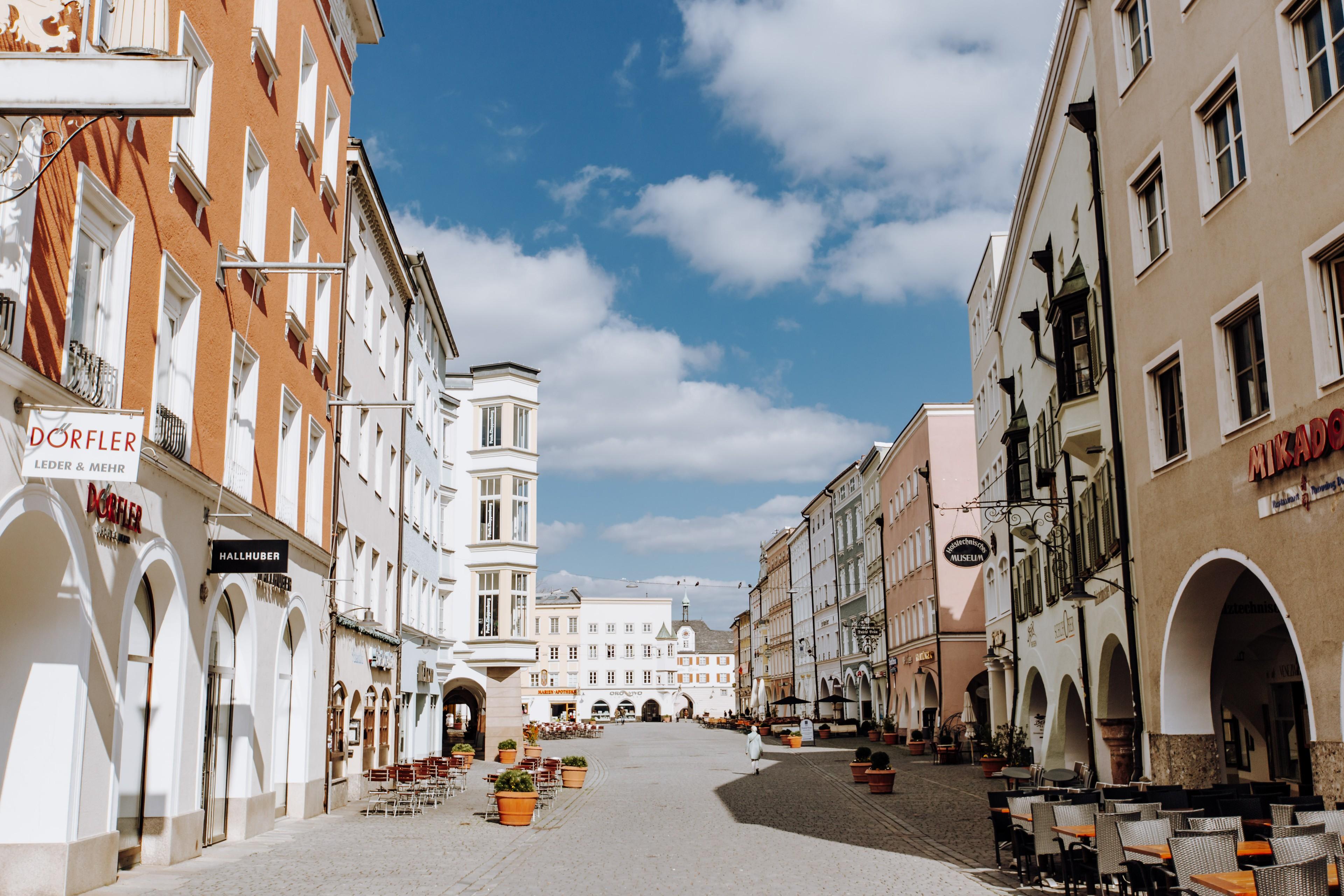 Altstadt von Rosenheim.