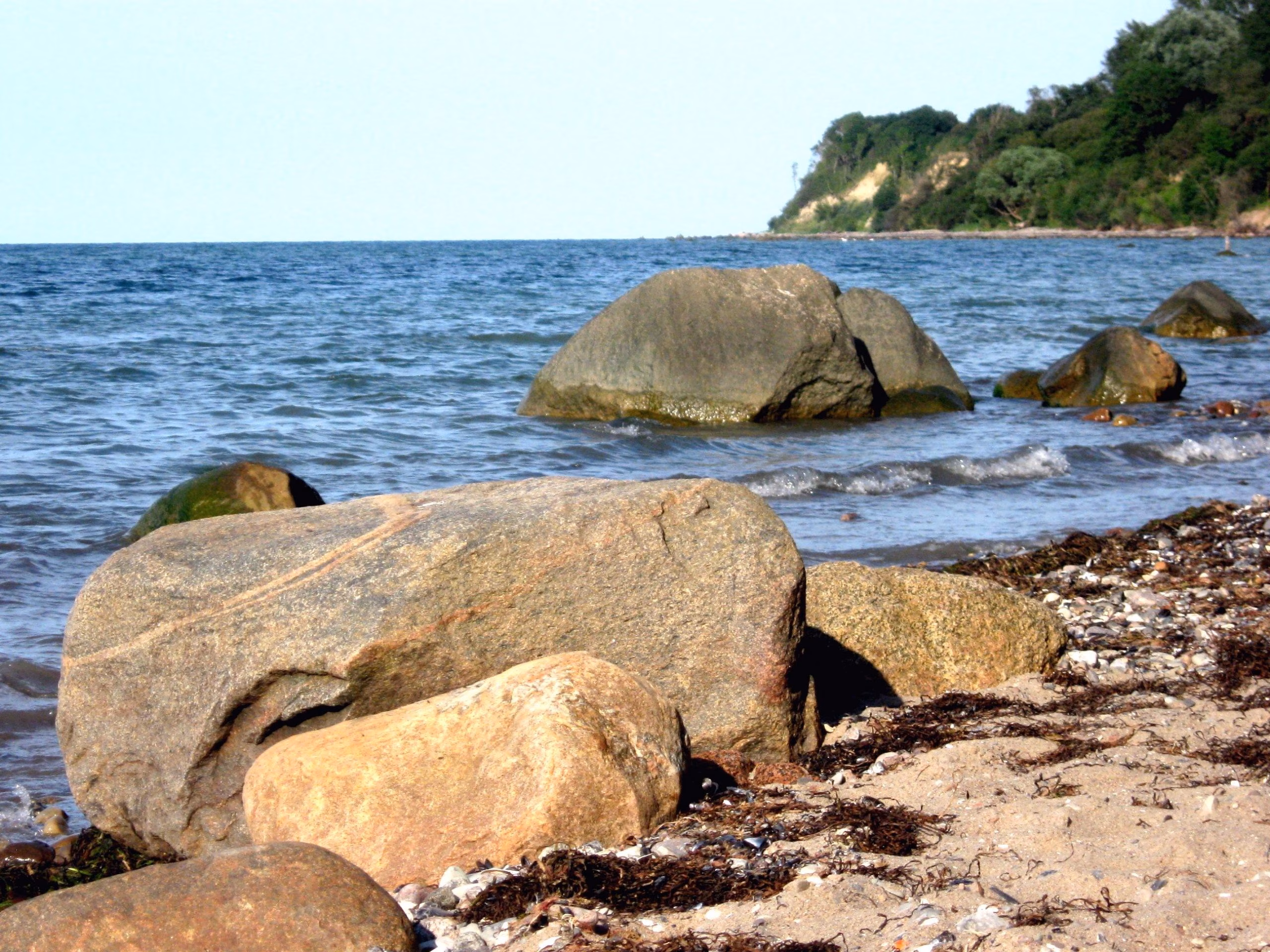 Steine am Strand von Boltenhagen