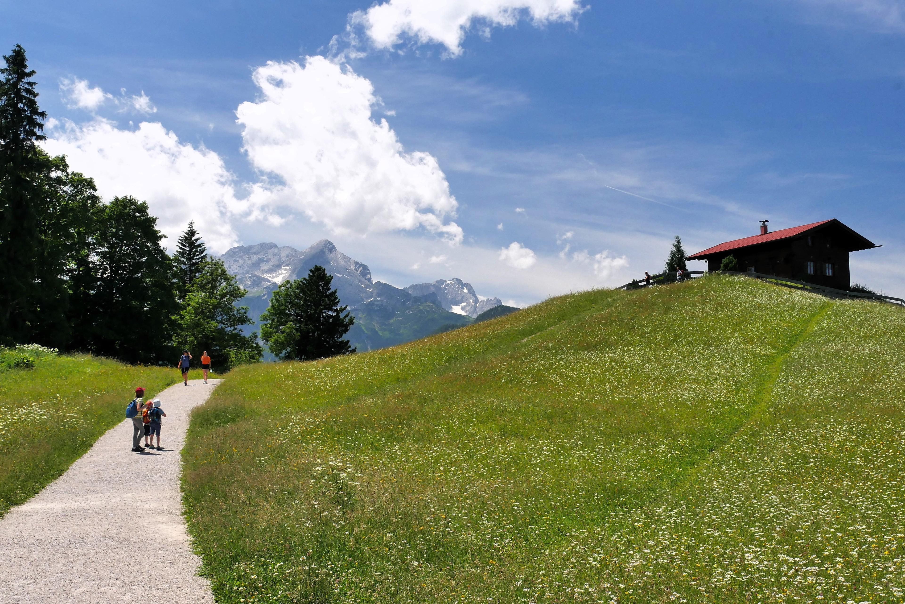 Landschaft am Wank