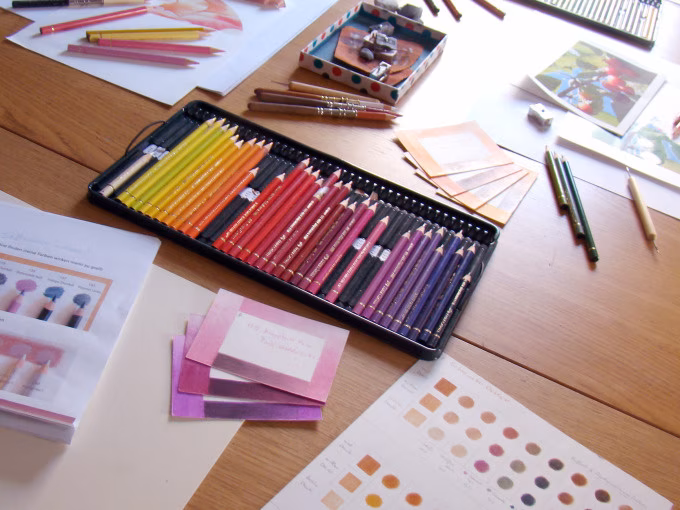 Fotorealistisches Zeichnen mit Polychromos: Workshop für Erwachsene mit Susanne Habermann