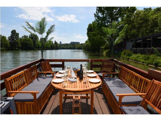 Floßboot oder BBQ-Floß für Gruppen