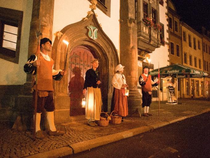 Nachtschwärmerei – Geführter Rundgang in Saalfeld