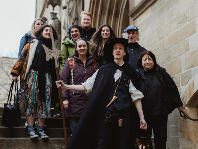 Osnabrück: "Beschwipste" Nachtwächter-Führung (mit Umtrunk)