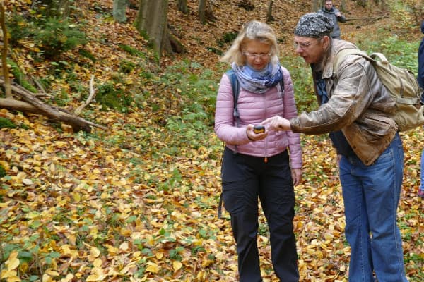 Navigieren mit dem GPS-Gerät