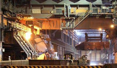 Führung durch das Hüttenwerk in Salzgitter: Blick in die Fertigung, Foto: Salzgitter AG