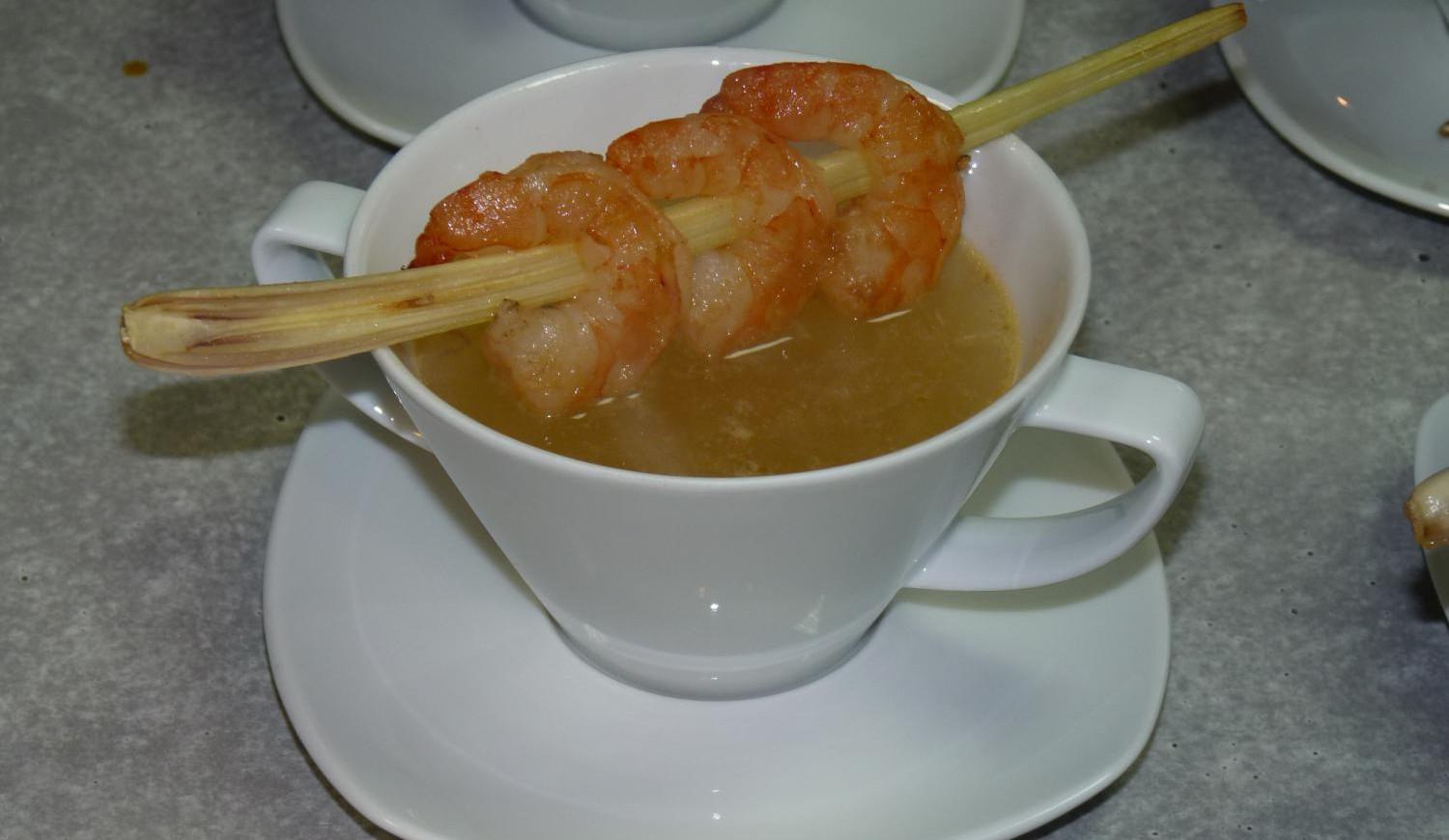 Fischsuppe in Dresden