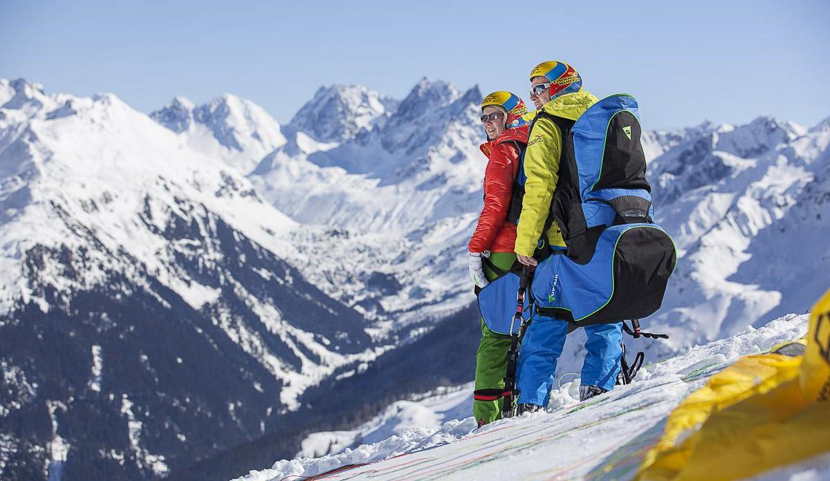 Panorama-Gleitschirmflug (Tandem) im Montafon