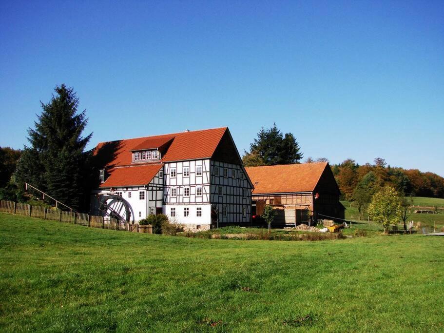 Historische romantische Mühle