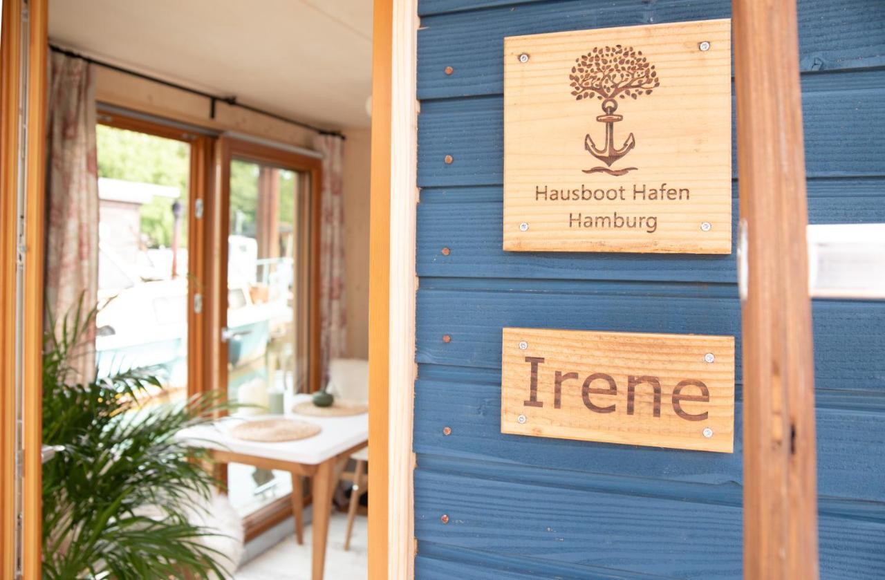 Tiny-Hausboot Irene mit Kamin und Dachterrassenlounge