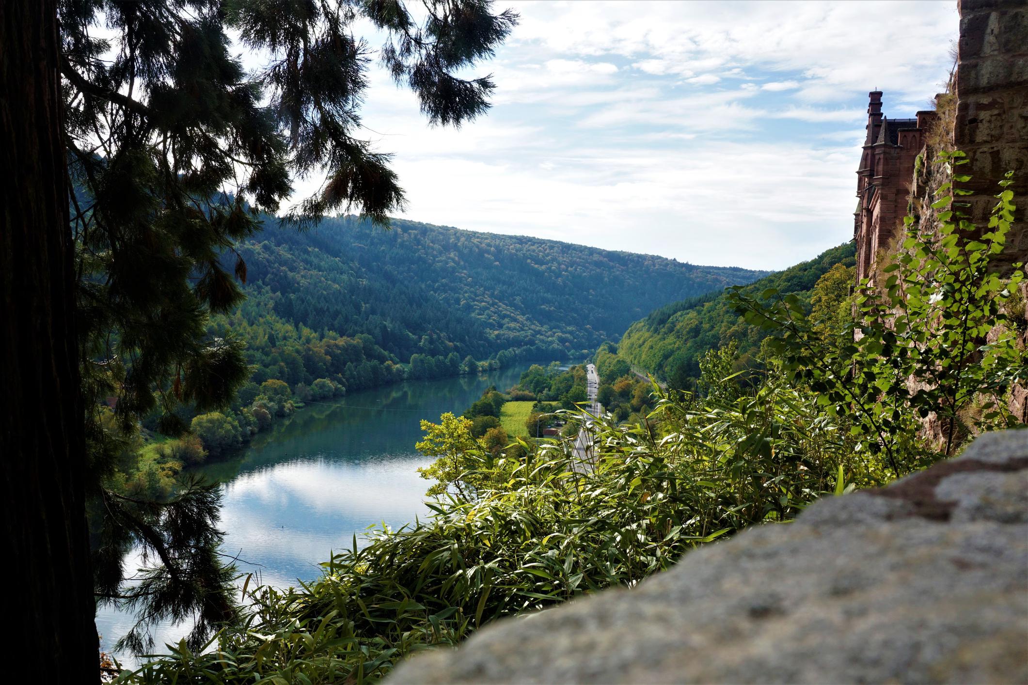 Wander Aussicht im Odenwald