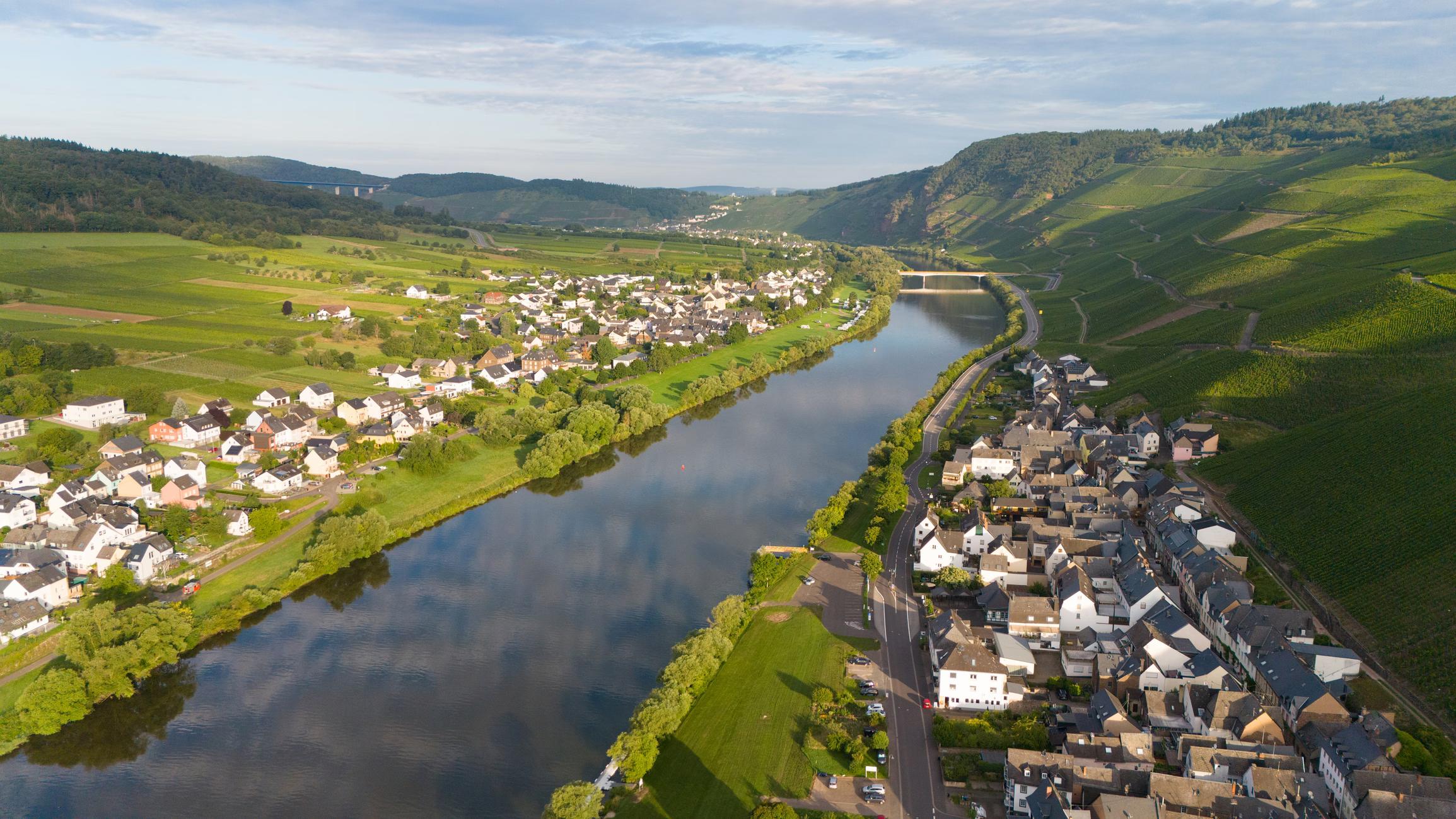 Mosel Urlaub on oben