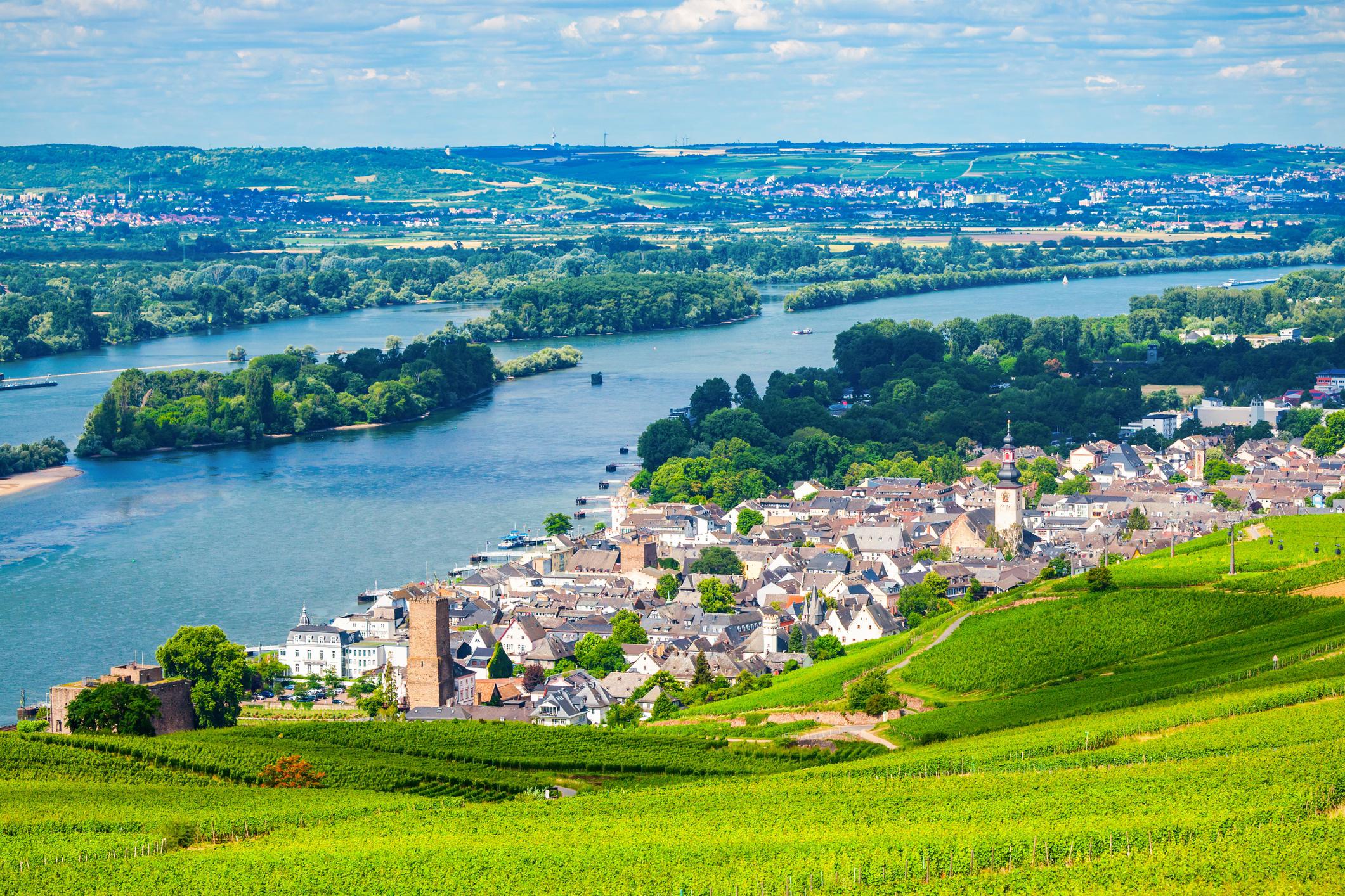 Rheinhessen von oben
