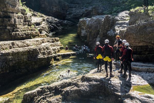 Canyoning Almbachklamm