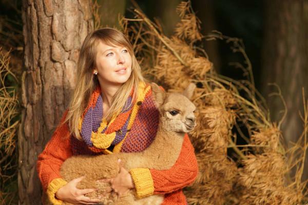 1 Alpakawanderung im Bayerischen Wald bei Cham