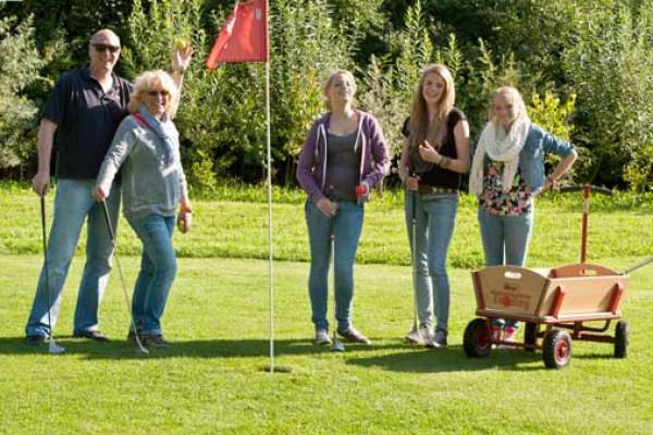 Swingolf spielen (inkl. Leihschläger)
