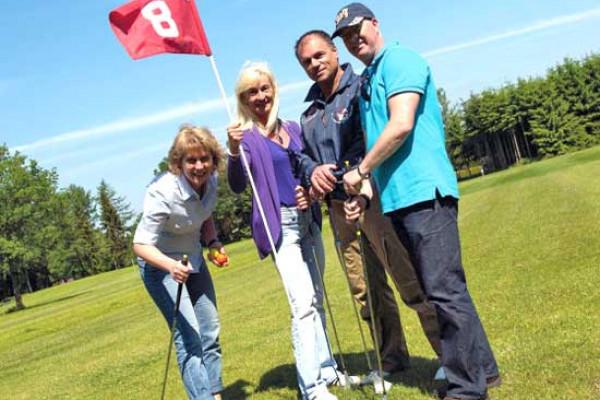 Swingolf spielen (inkl. Leihschläger)