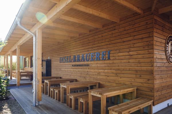 Insel-Brauerei Biergarten