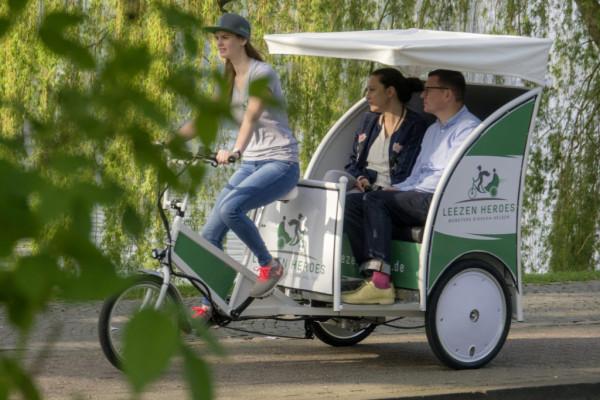 Rikscha-Fahrt durch Münster: Parks, Gärten & Natur