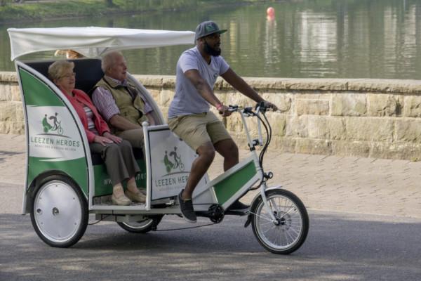 Rikscha-Fahrt durch Münster: Parks, Gärten & Natur