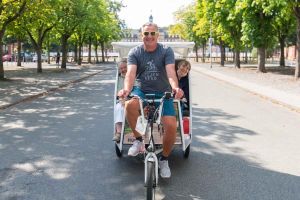 Geführte Rikscha-Stadtrundfahrt in Münster