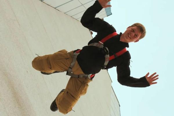 House-Running bei Koblenz