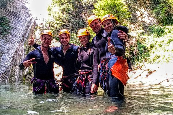 Canyoning für Familien am Gardasee – Einstiegslevel
