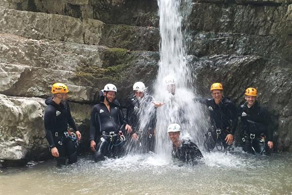 Canyoning für Familien am Gardasee – Einstiegslevel