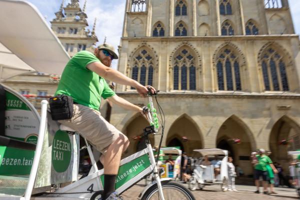 Geführte Rikscha-Stadtrundfahrt in Münster