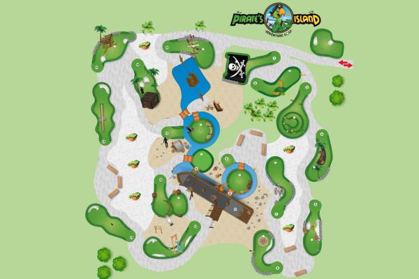Adventure Minigolf Hamburg: Pirate's Island