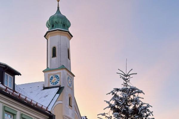 Mariahilfkirche im Markt Murnau