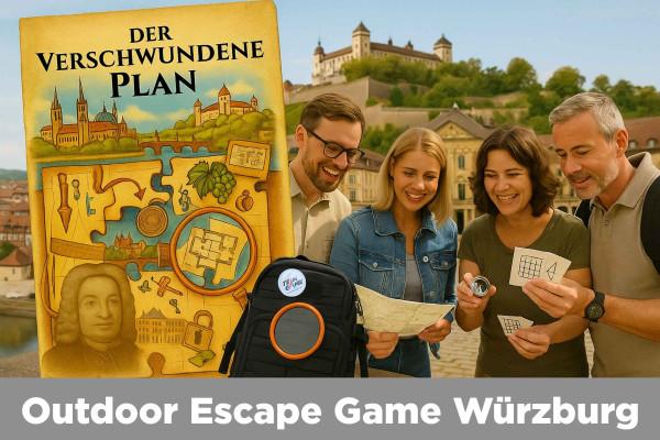 Würzburg: Rätseltour "Der verschwundene Plan"