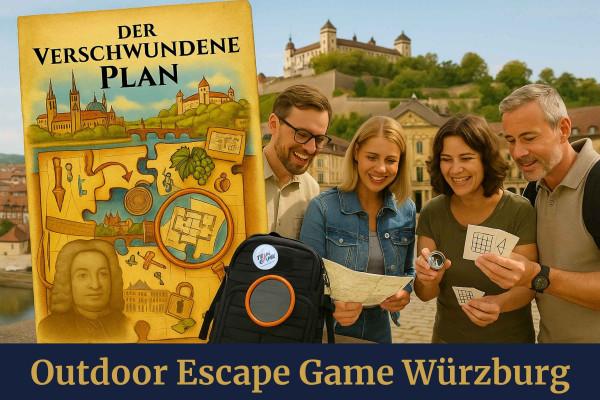 Würzburg: Rätseltour "Der verschwundene Plan"