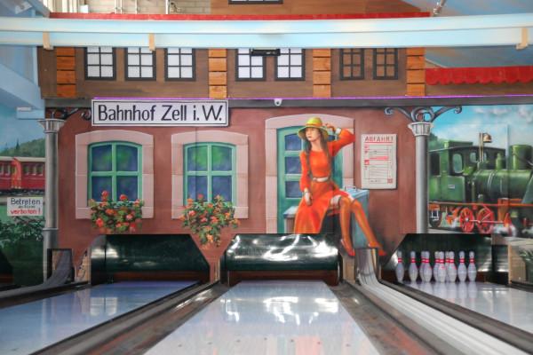 Bowling-Bahn mieten