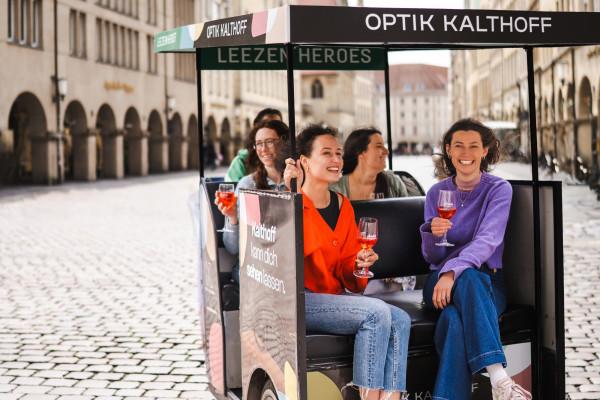 Geführte Rikscha-Stadtrundfahrt in Münster