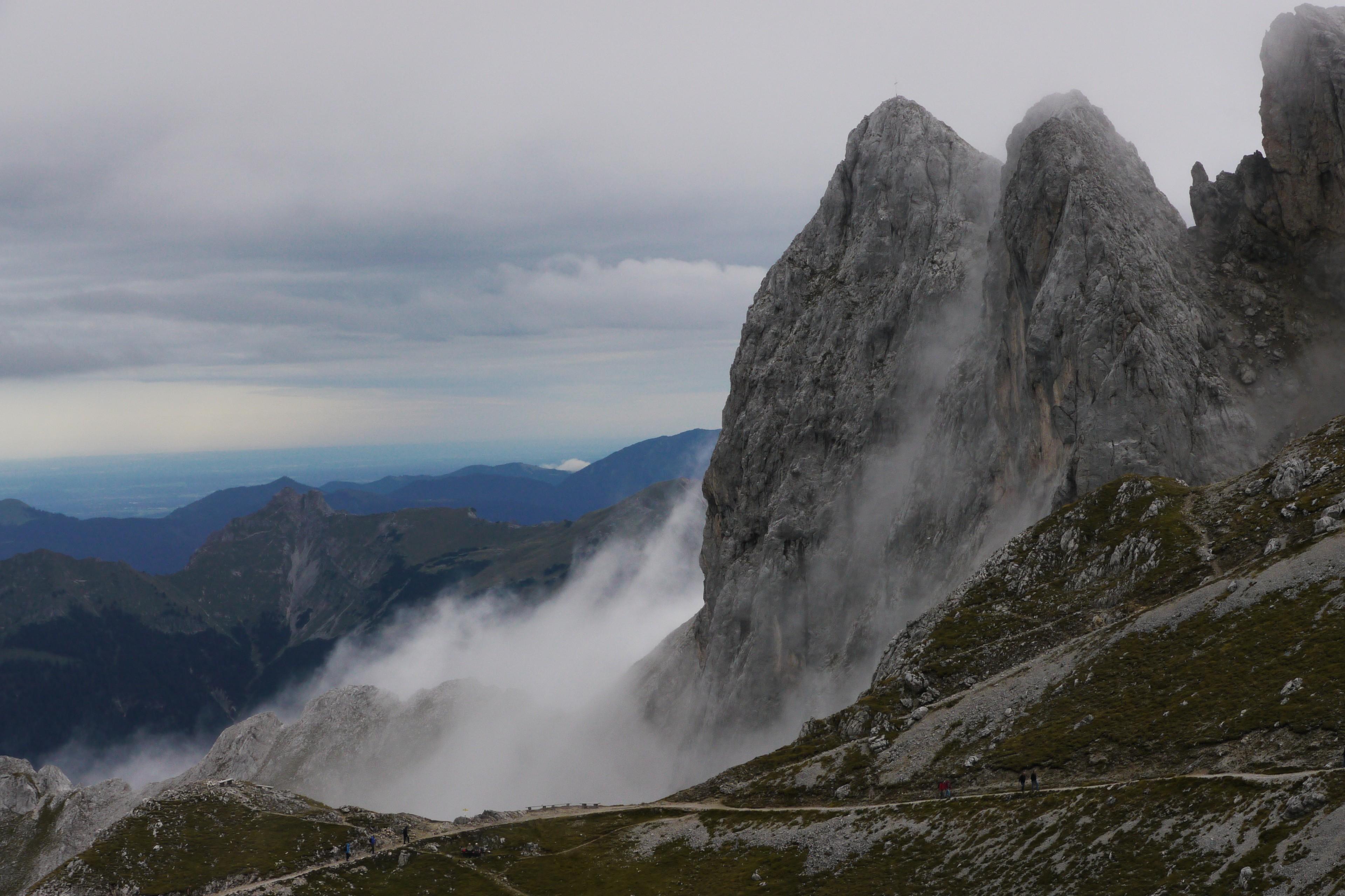 Berglandschaft, zu der die Fototour in Mittenwald führt