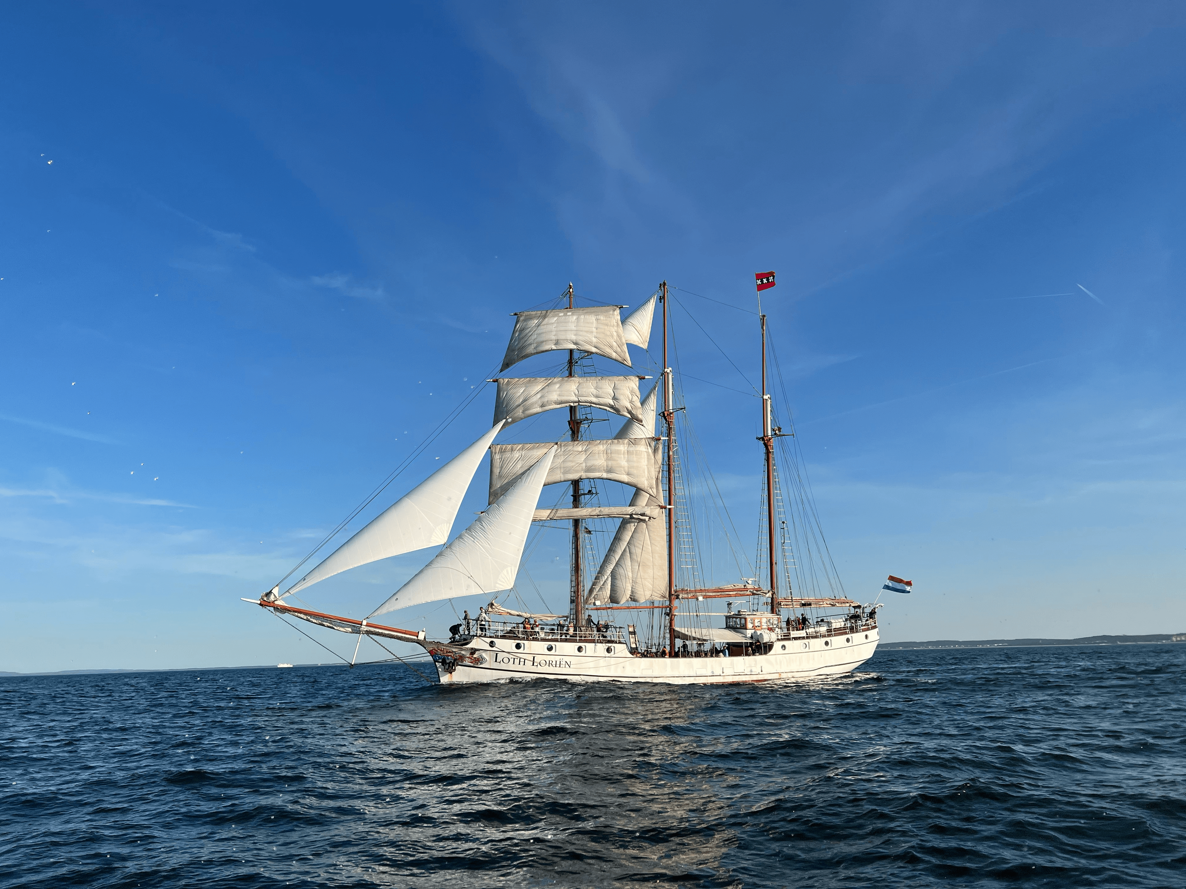 Traditionssegler Loth Lorien auf der Ostsee