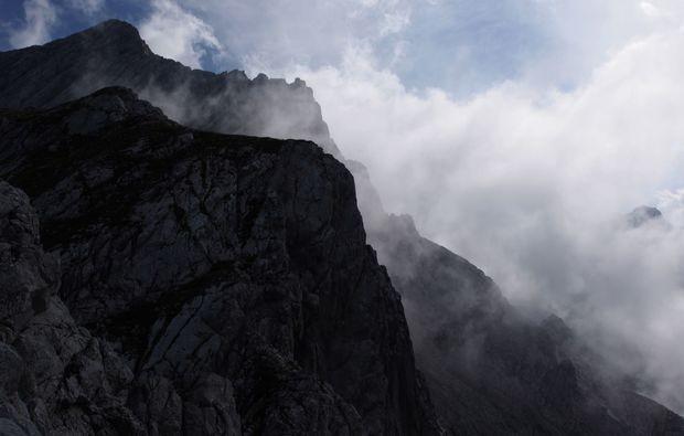 Landschaft um die Alpspitze in Garmisch-Partenkirchen